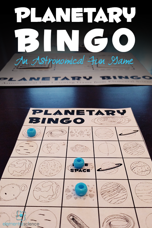 Want a free astronomy game about the planets? {Planetary Bingo} 