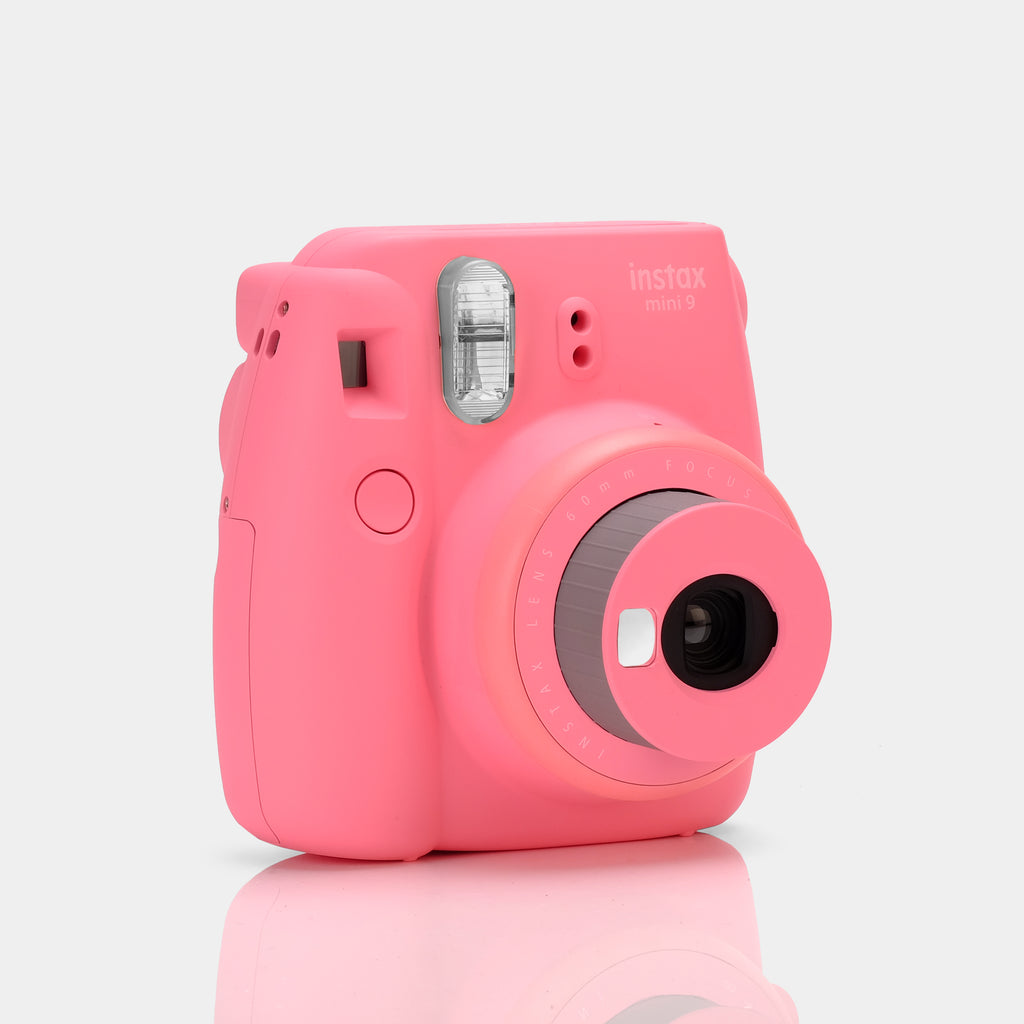 gewoon doe niet Surrey Fujifilm Instax Mini 9 Flamingo Pink Instant Film Camera - Refurbished –  Retrospekt