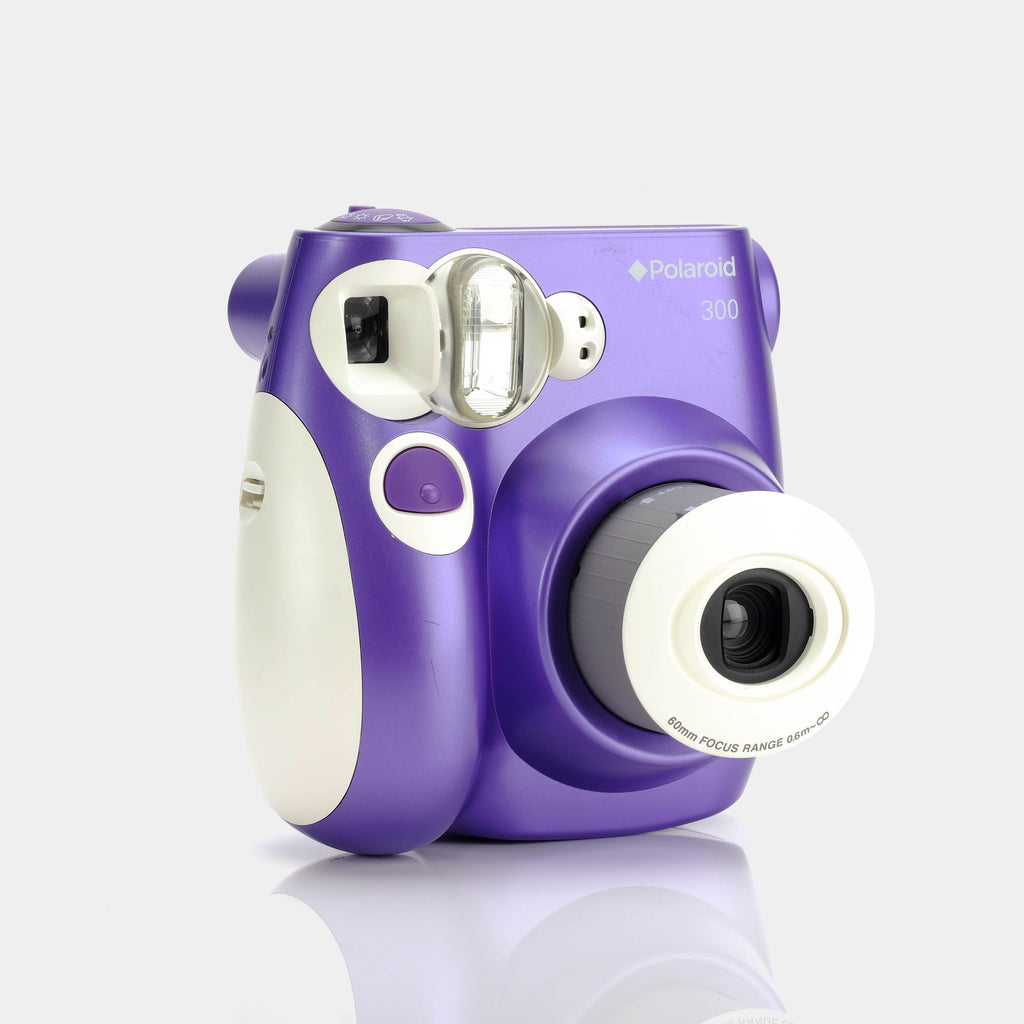 Polaroid 300 Purple Instax Mini Instant Film Camera Retrospekt
