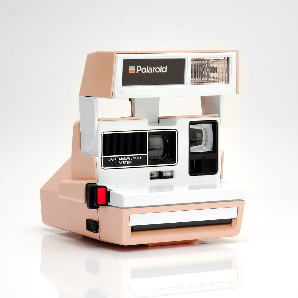 Polaroid 600 Two Toned Blush Instant Film Camera Retrospekt