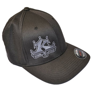 Silver Logo Gray Hat Regular Bill