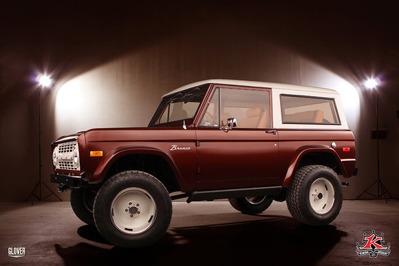 72 Bronco Poster