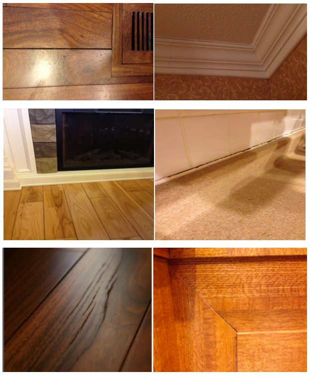 Spacing in Hardwood Flooring examples