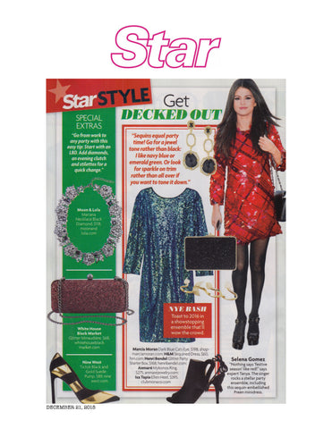 Mykonos Ring featured in Star Magazine