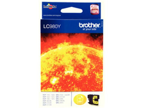 Brother LC980Y Yellow Ink Cartridge