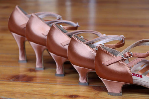 Various tango heel sizes