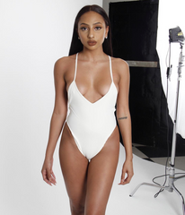 Matte Brand White Bodysuit www.shopmatte.com