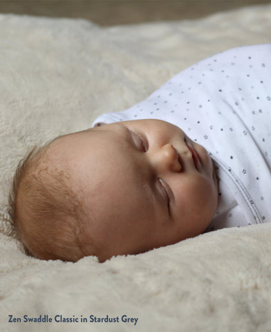 Zen Swaddle helps with 4 month sleep regression