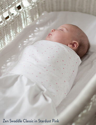 Zen Swaddle in Stardust Pink