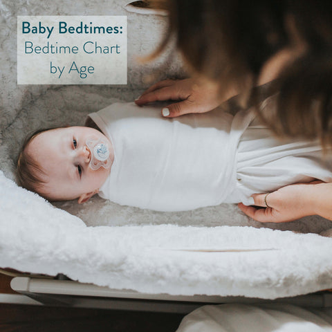 baby bedtime chart by age