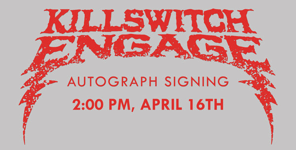 Killswitch Engage Autograph Signing