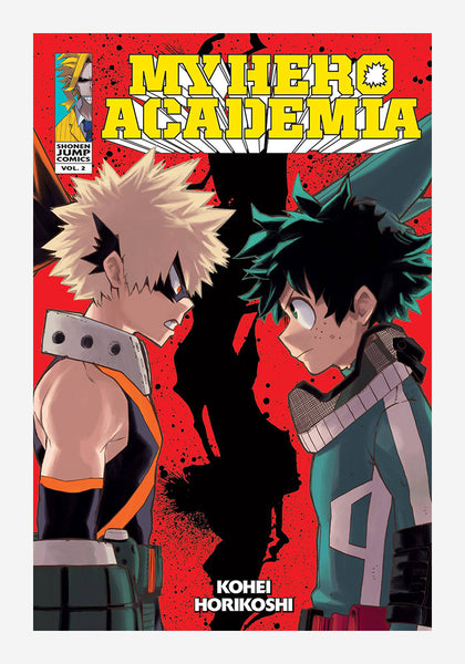 Viz Media My Hero Academia Vol 2 Manga Newbury Comics