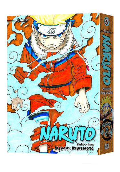 Viz Media Naruto 3 In 1 Vol 1 3 Manga Newbury Comics