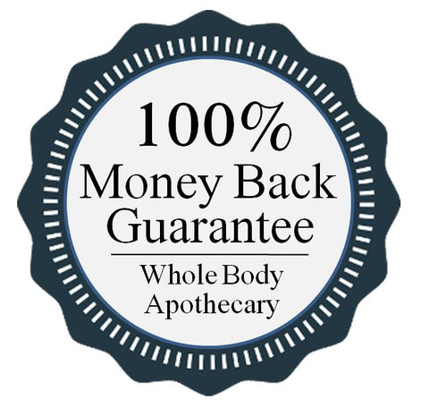 Natural Deodorant backed by 100% money back gurantee