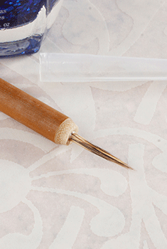 Wooden Nail Art Liner Brush