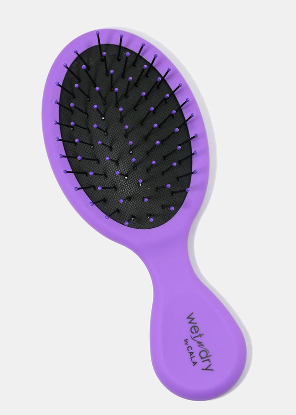 Wet N Dry Mini Hair Brush Purple