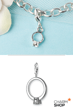 Engagement Ring Dangle Charm