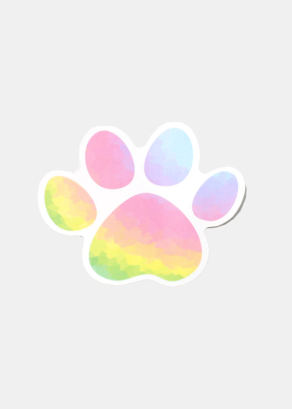 Official Key Items Sticker - Watercolor Paw