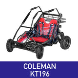 Coleman KT196 Go-Kart Parts