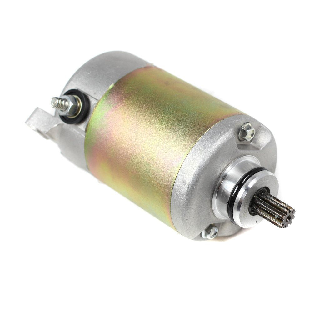 This Chinese starter is the replacement part for many 4-stroke Chinese ATVs, Dirt Bikes, Go Karts and Scooters. This starter fits GY6 AND CH 250cc models. Starter description: Space of mounting holes: 38mm [1.50