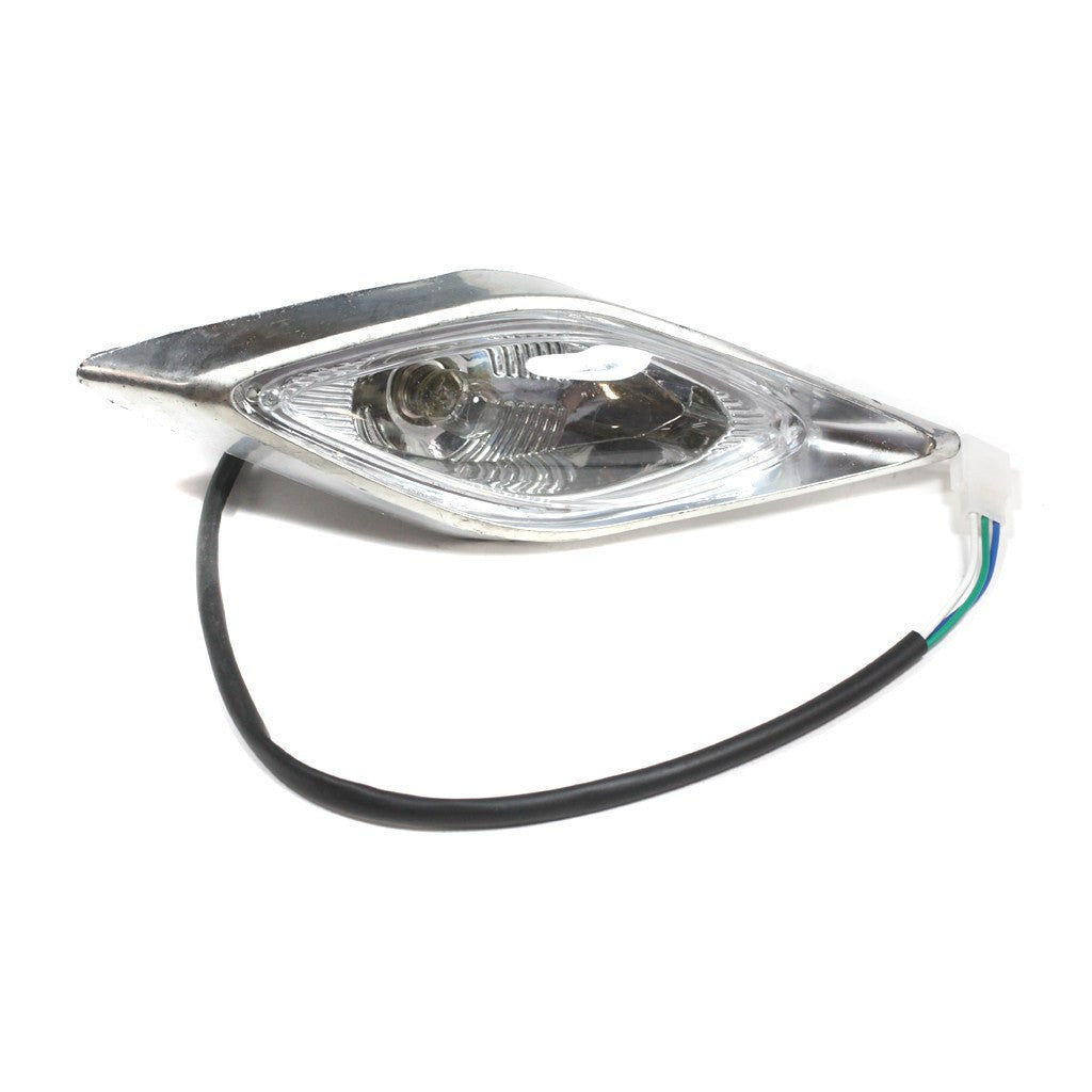 This replacement headlight fits several models of Chinese ATVs including TaoTao. Use the detail pictures and measurements to best match your light. Also used on some go karts. Head light details: 