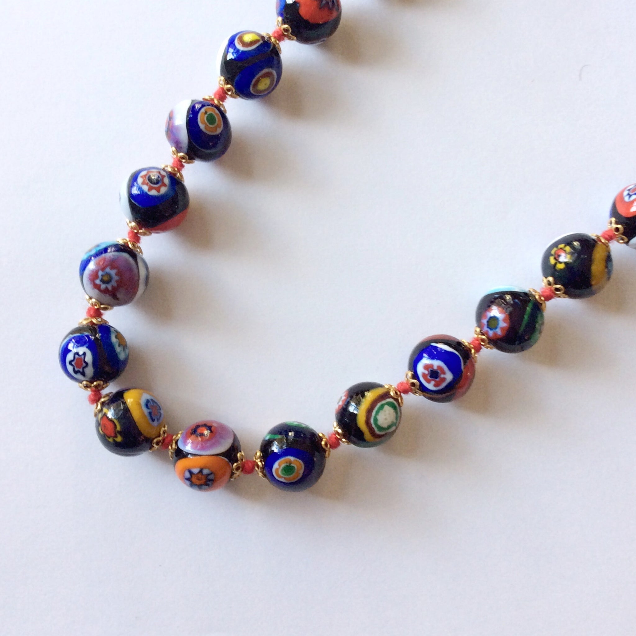 70s Vintage Murano Glass Necklace