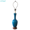 Frederick Cooper Cerulean Blue Crackle Lamp - touchGOODS