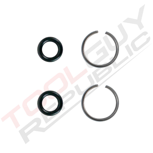 1/2" Impact Wrench Retaining Ring Clip with O-Ring 2 Sets