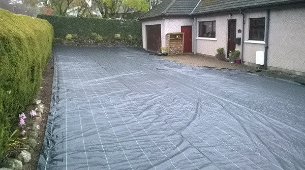 Excellent Choice for Driveway's - GroundTex Heavy Duty Weed Membrane 100gsm - pic1