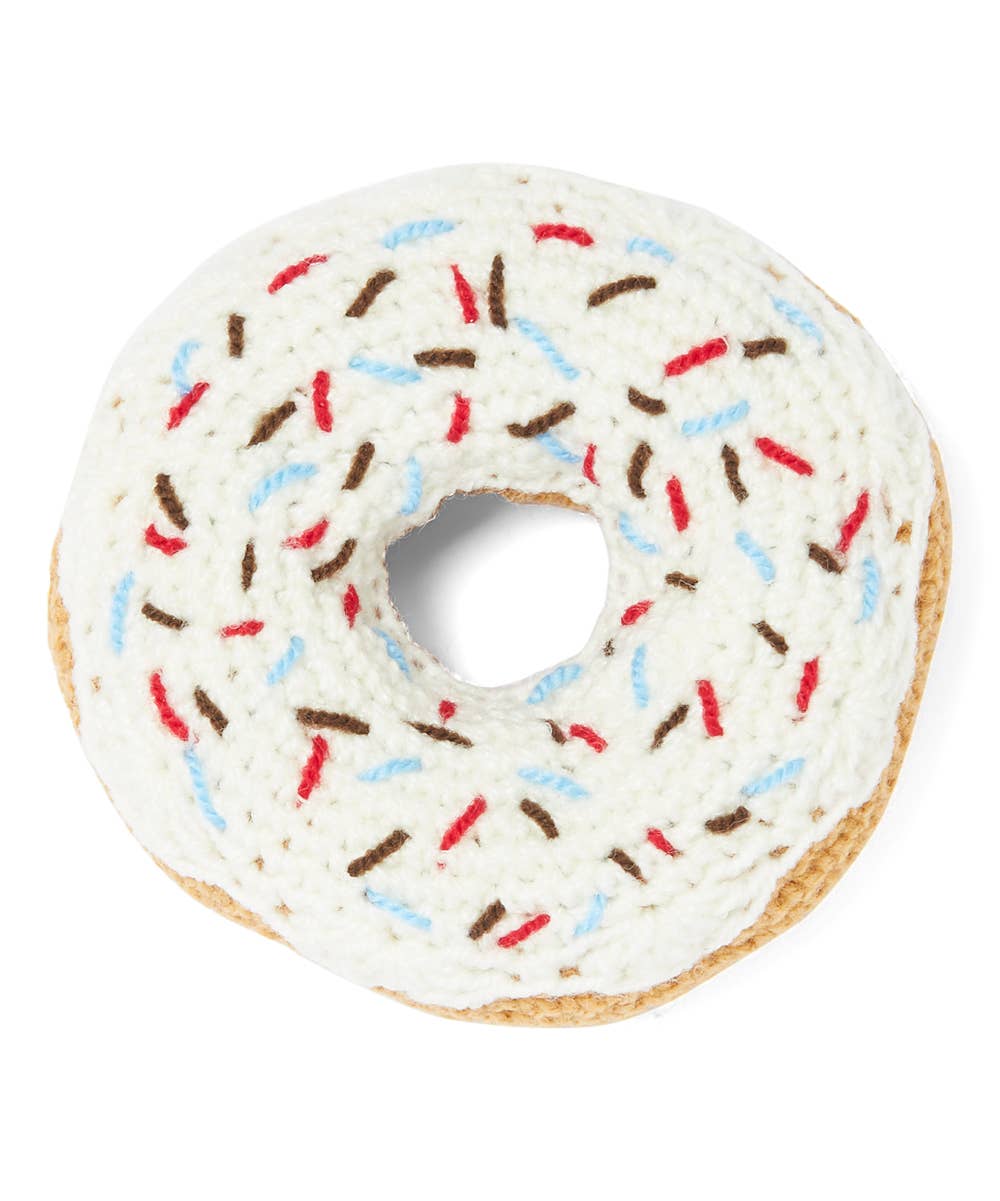 Vanilla Donut Rattle
