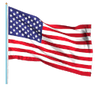 We are proudly made in America image of the American flag