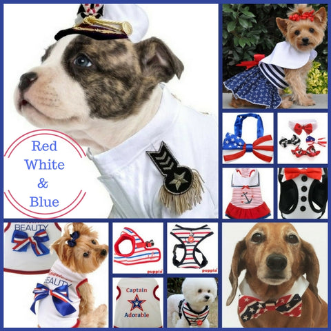 patriotic themed clothing collage