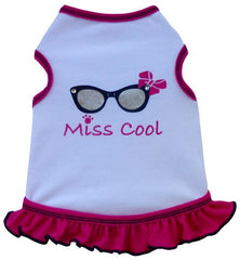 Miss COOL Tank Dress in color Pink for dogs