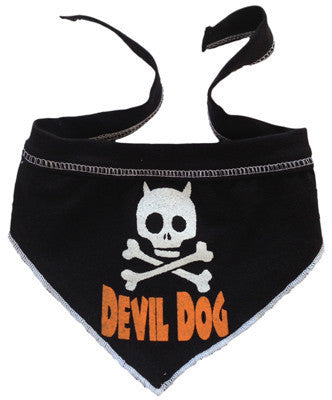 dog skull bandana