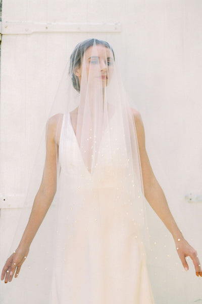 Pearl wedding veil by Madame Tulle bridal Sydney, Australia