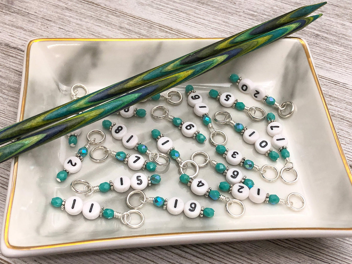 Marker rings drop by 30 Stitch markers