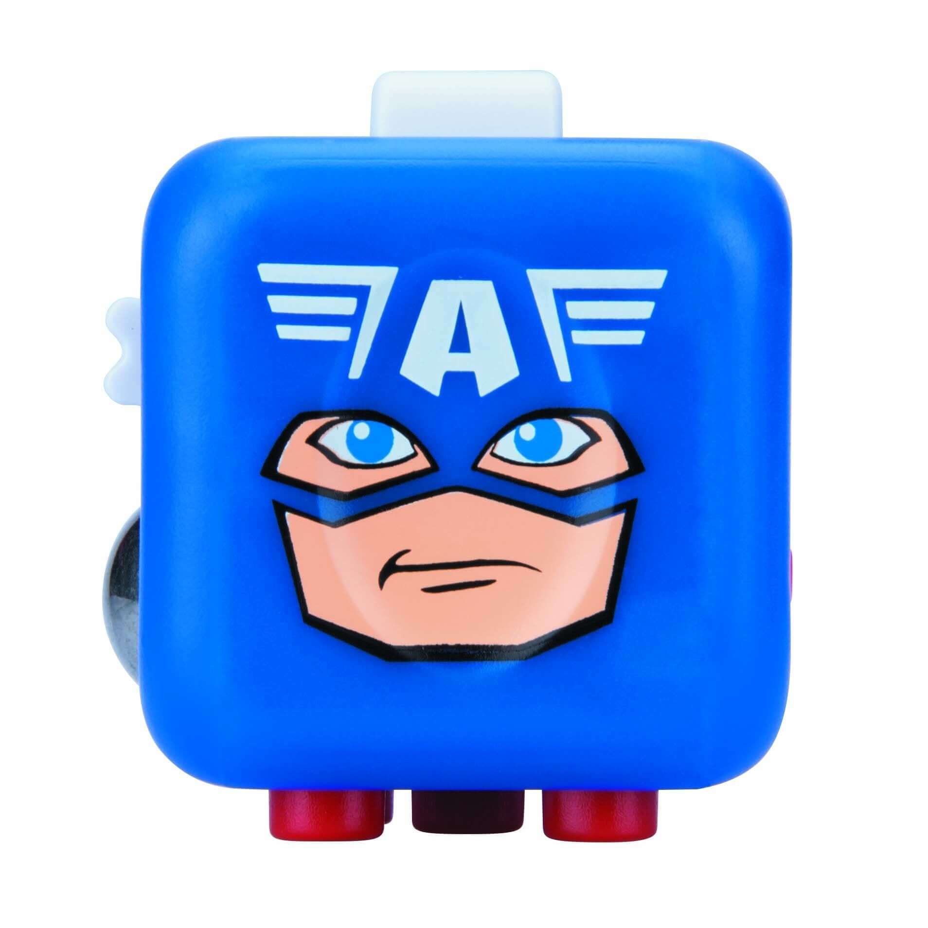 Fidget Cube (Marvel Series) - Captain America - Antsy Labs