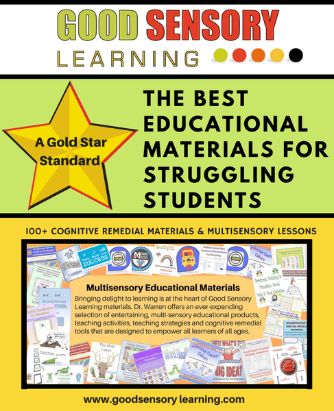Educational materials for learning specialists and educational therapists