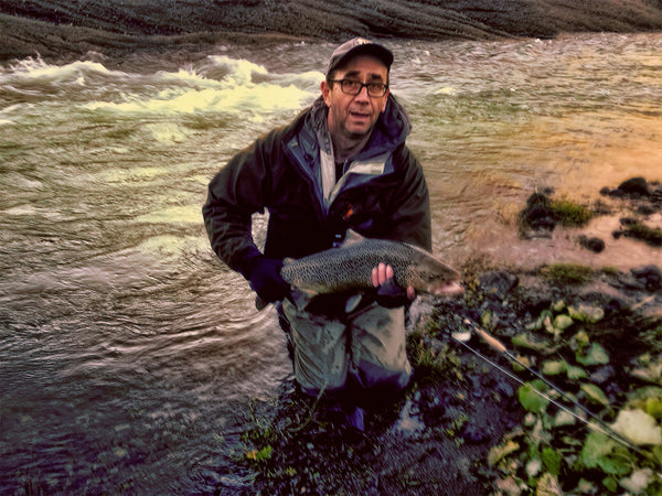 Alan Matthews with a nice fish