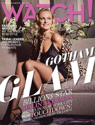 WATCH! CBS Magazine January Cover- The Jane Leopard Printed Goat Coat