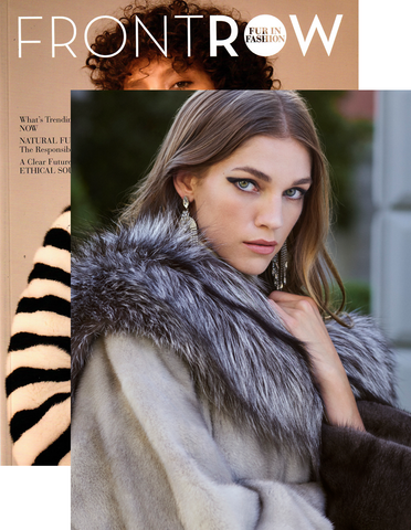 POLOGEORGIS FUR FRONTROW FUR IN FASHION SEPTEMBER 2018  