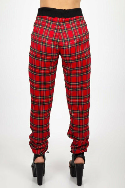 tartan joggers