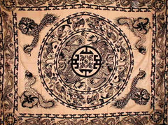 Oriental Tapestry, Oriental Wall Hanging, Oriental Tapestries, Oriental Bedspread