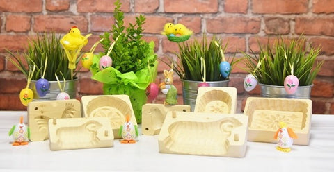 Polish Easter Wooden Butter Molds