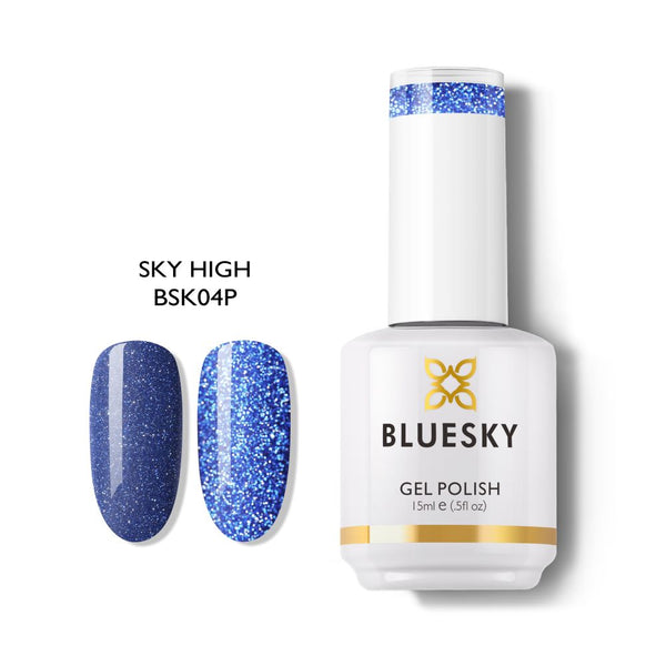 Gel Polish Sparkle Collection 15ml BSK04 SKY HIGH – Blush