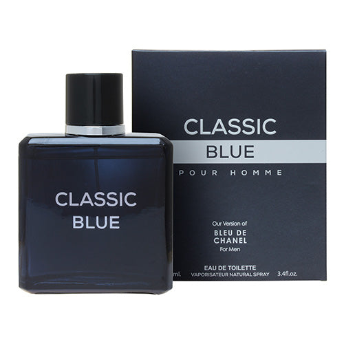 classic blue pour homme chanel