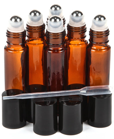 Essential Oil Stocking Stuffers Under $20 - Roll-On Bottles with Stainless Steel Rolling Balls