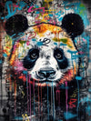 Panda Bear Graffiti - Pop Art