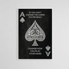 Spar Ess - Pokerplakat