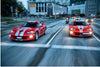 Dodge Viper GTS bilplakat - Av Kaj Alver